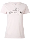 BELLA FREUD dog print T-shirt,MACHINEWASH