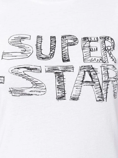 Shop Bella Freud 'superstar' T-shirt