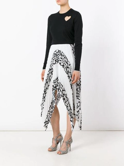 Shop Proenza Schouler Asymmetric Pleated Skirt