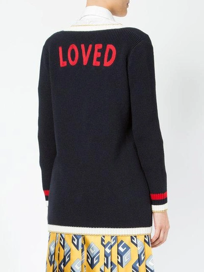 Shop Gucci Loved Cardigan