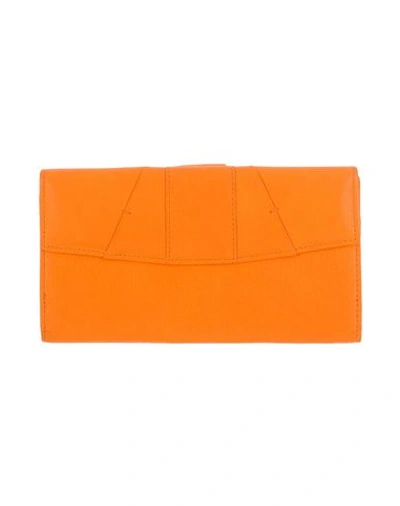 Blumarine Wallet In Orange