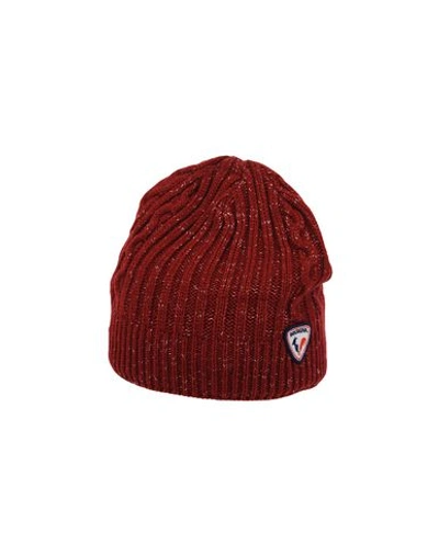 Rossignol Hats In Maroon