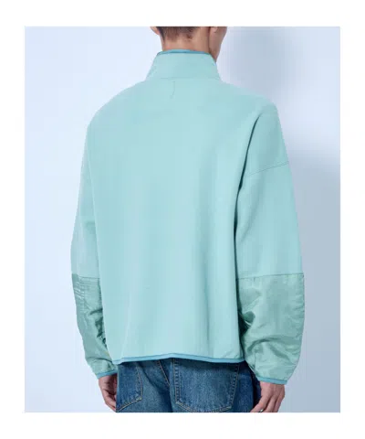 Visvim Button-placket Chest-pocket Sweater In Multi