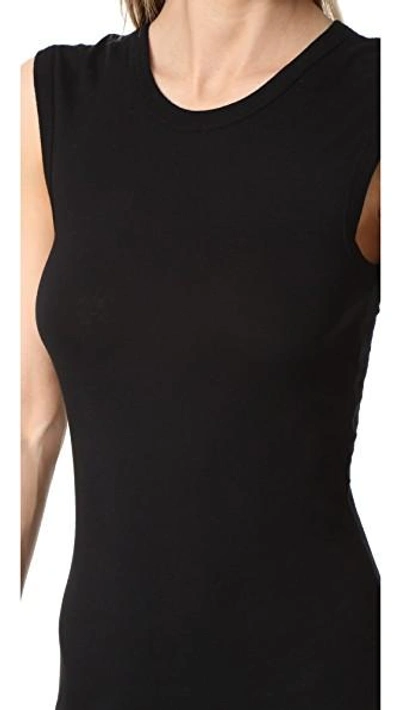 Shop Enza Costa Sleeveless Maxi Dress In Black