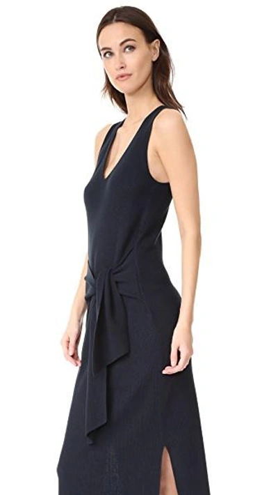 Shop Rag & Bone Michelle Sweater Dress In Navy