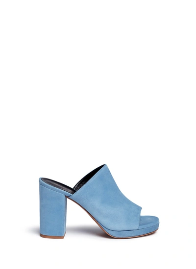Shop Robert Clergerie 'abrice' Suede Mules