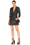 Dodo Bar Or Handrix Dress In Black, Geometric Print, Metallics. In Black & White