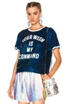 ASHISH Your Wish is My Command T-Shirt,T028