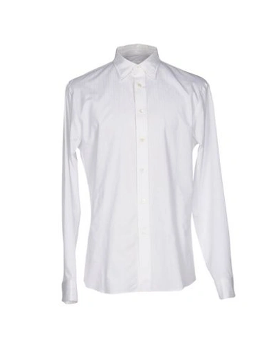 Shop Alexander Mcqueen Solid Color Shirt In 白色
