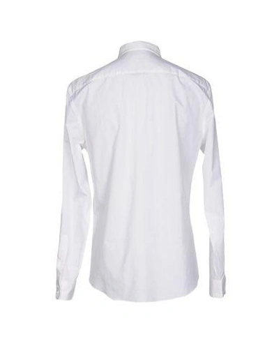 Shop Alexander Mcqueen Solid Color Shirt In 白色