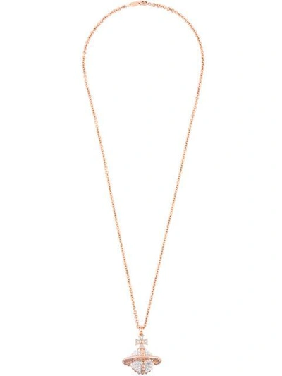 Shop Vivienne Westwood Logo Pendant Necklace
