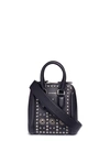 Alexander Mcqueen Small Heroine Embellished Leather Crossbody Bag