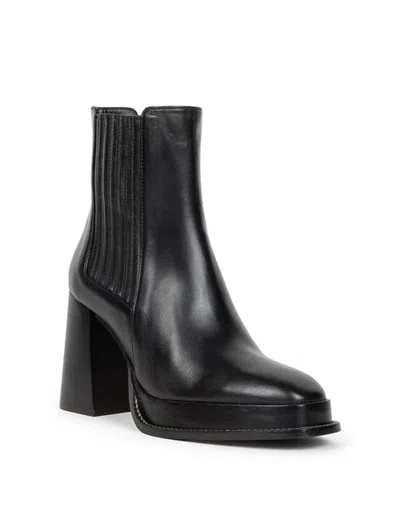 Bobbies Deva Heeled Ankle Boots In Black
