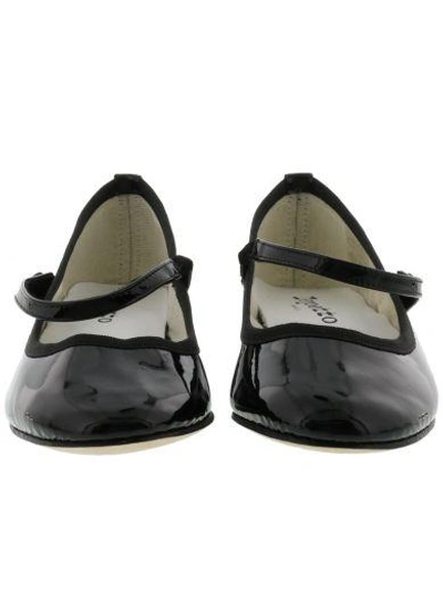 Shop Repetto Rose Mary Jane In Black