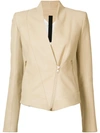 GARETH PUGH shawl lapel biker jacket,DONOTWASH/DONOTDRYCLEAN