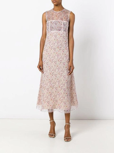 Shop Calvin Klein Floral Printed Dress