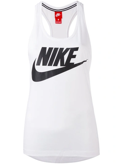 Nike Logo Print Vest Top