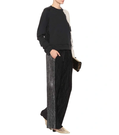 Shop Haider Ackermann Plissé Trousers In Black