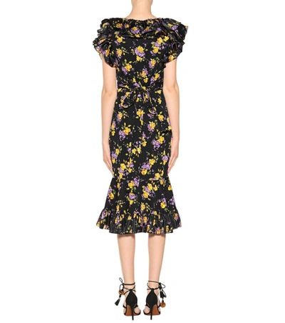 Shop Dolce & Gabbana Embellished Silk Dress
