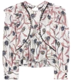 ISABEL MARANT Uster printed cotton blouse