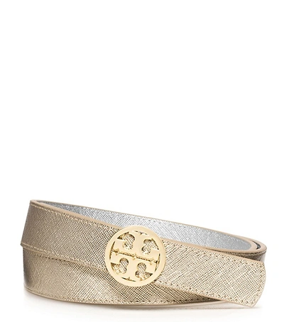 Tory Burch 1" Reversible Classic Tory Logo Belt