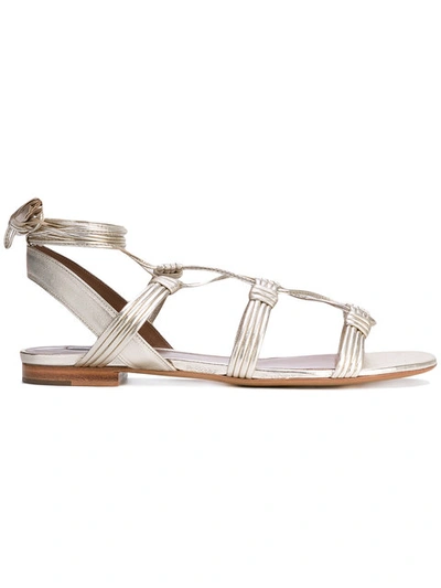Tabitha Simmons Lace-up Sandals