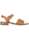 CHURCH'S studded details flat sandals,LEATHER100%