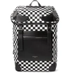 GIVENCHY Rider Leather and Checkerboard Shell Backpack