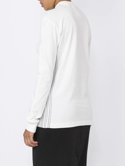 Adidas Originals By Alexander Wang Long Sleeve Logo Tee-shirt | ModeSens