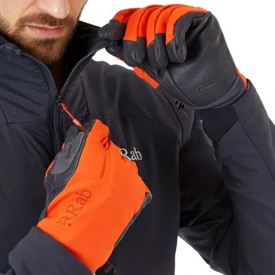 Rab Axis Glove In Orange