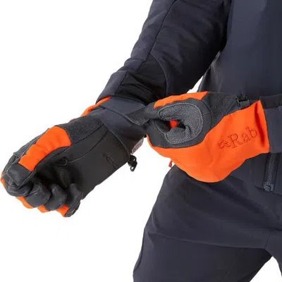 Rab Axis Glove In Orange