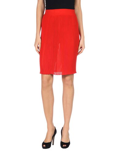 Sonia Rykiel Knee Length Skirt In Red | ModeSens