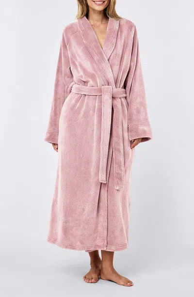 Papinelle Long Plush Robe In Neutral | ModeSens