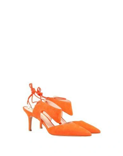 Shop Nicholas Kirkwood Sandals In Coral