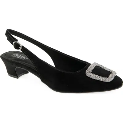 Munro Diva Slingback Pump In Black