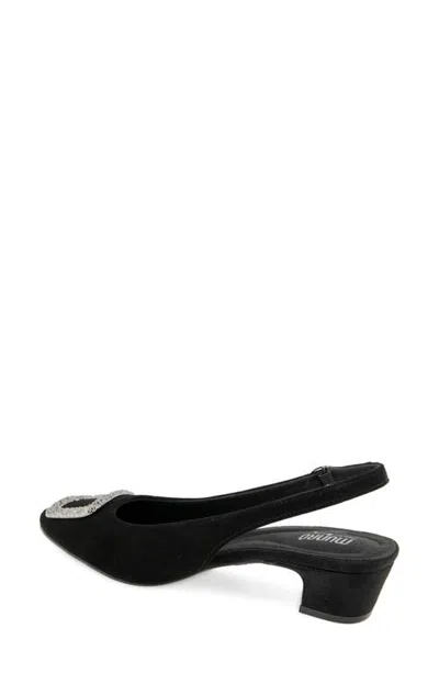 Munro Diva Slingback Pump In Black
