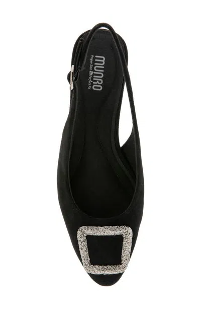 Munro Diva Slingback Pump In Black