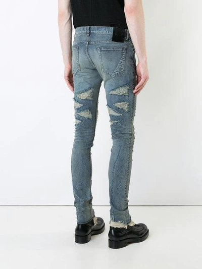 Shop Fagassent Kagero Super Skinny Jeans - Blue