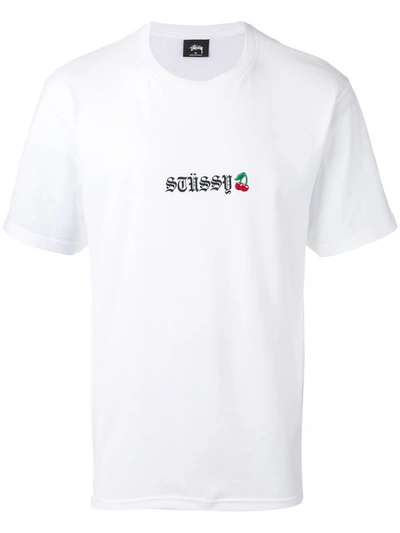 Stussy 'cherry' T-shirt