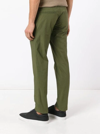 Shop Ermanno Scervino Slim-fit Chinos - Green