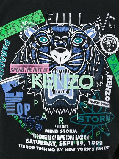 Shop Kenzo Tiger Print T-shirt