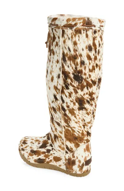 Ugg (r) Bucked Tall Genuine Calf Hair Boot In Neutral | ModeSens