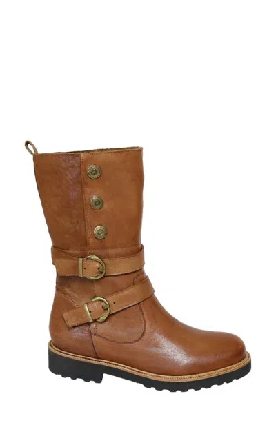 David Tate Mystic Leather Boot In Multi