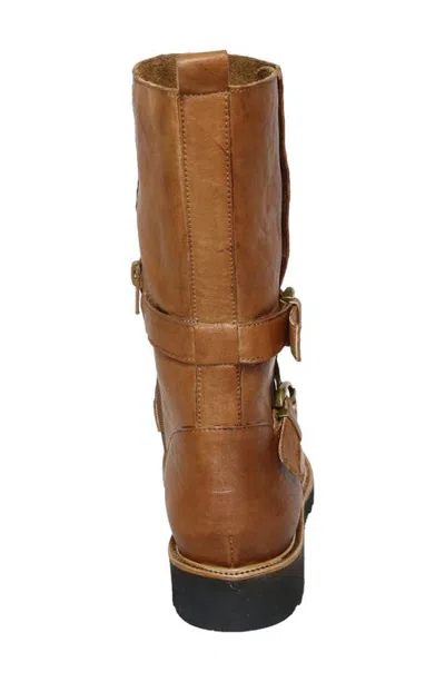 David Tate Mystic Leather Boot In Multi