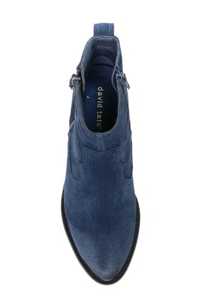 David Tate Friendly Leather Bootie In Multi
