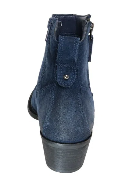 David Tate Friendly Leather Bootie In Multi