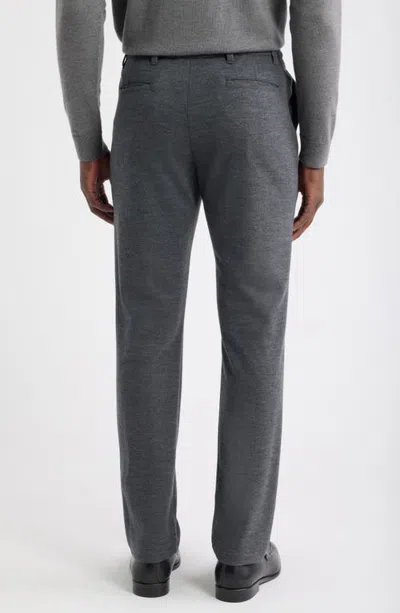 Bugatchi Flat Front Wool Blend Chino Pants In Multi