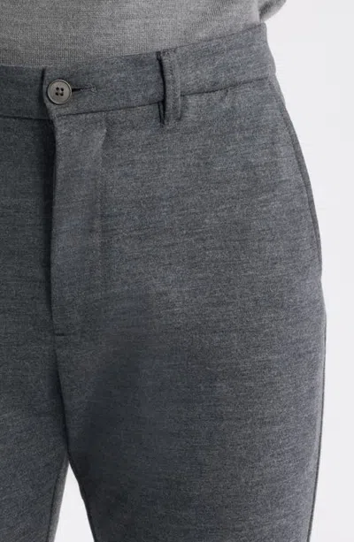 Bugatchi Flat Front Wool Blend Chino Pants In Multi