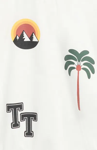 Tiny Tribe Adventure Snapsuit In White