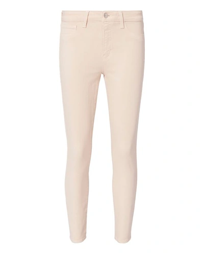 Shop L Agence Margot Quartz High-rise Ankle Skinny Jeans